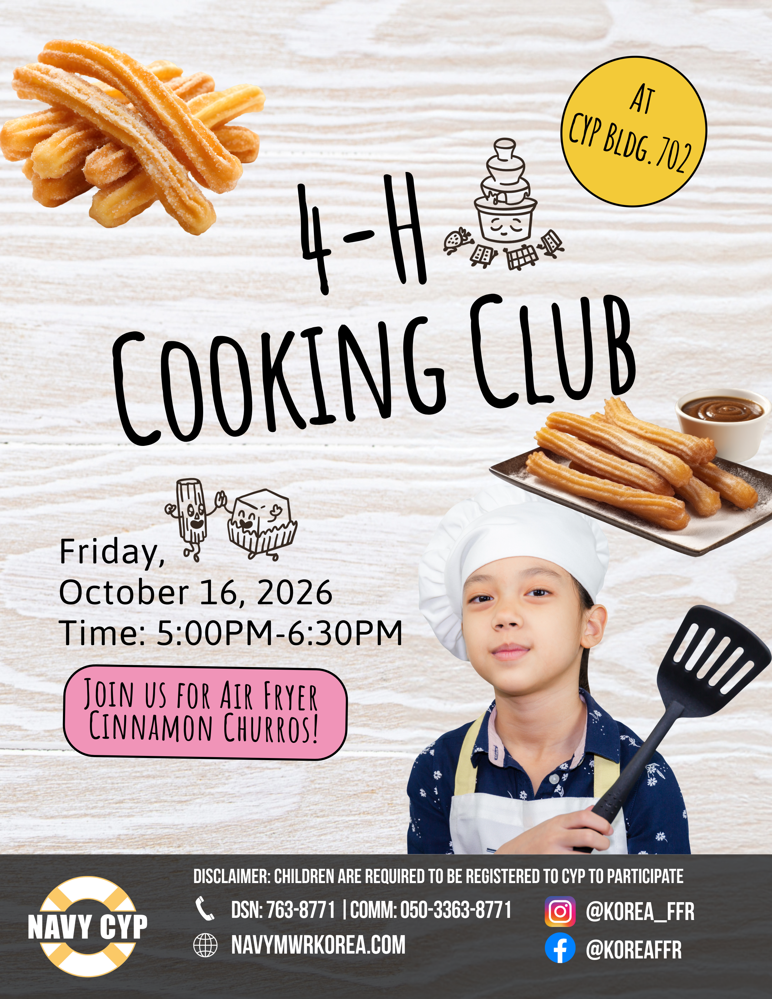 4-H Cooking Club