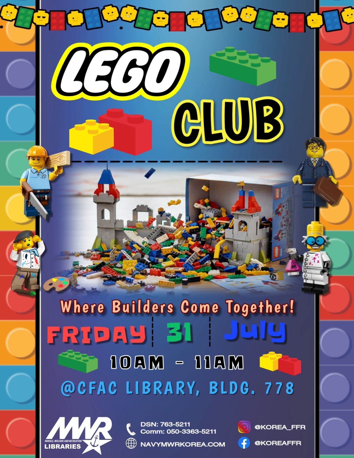 Lego Club flyer