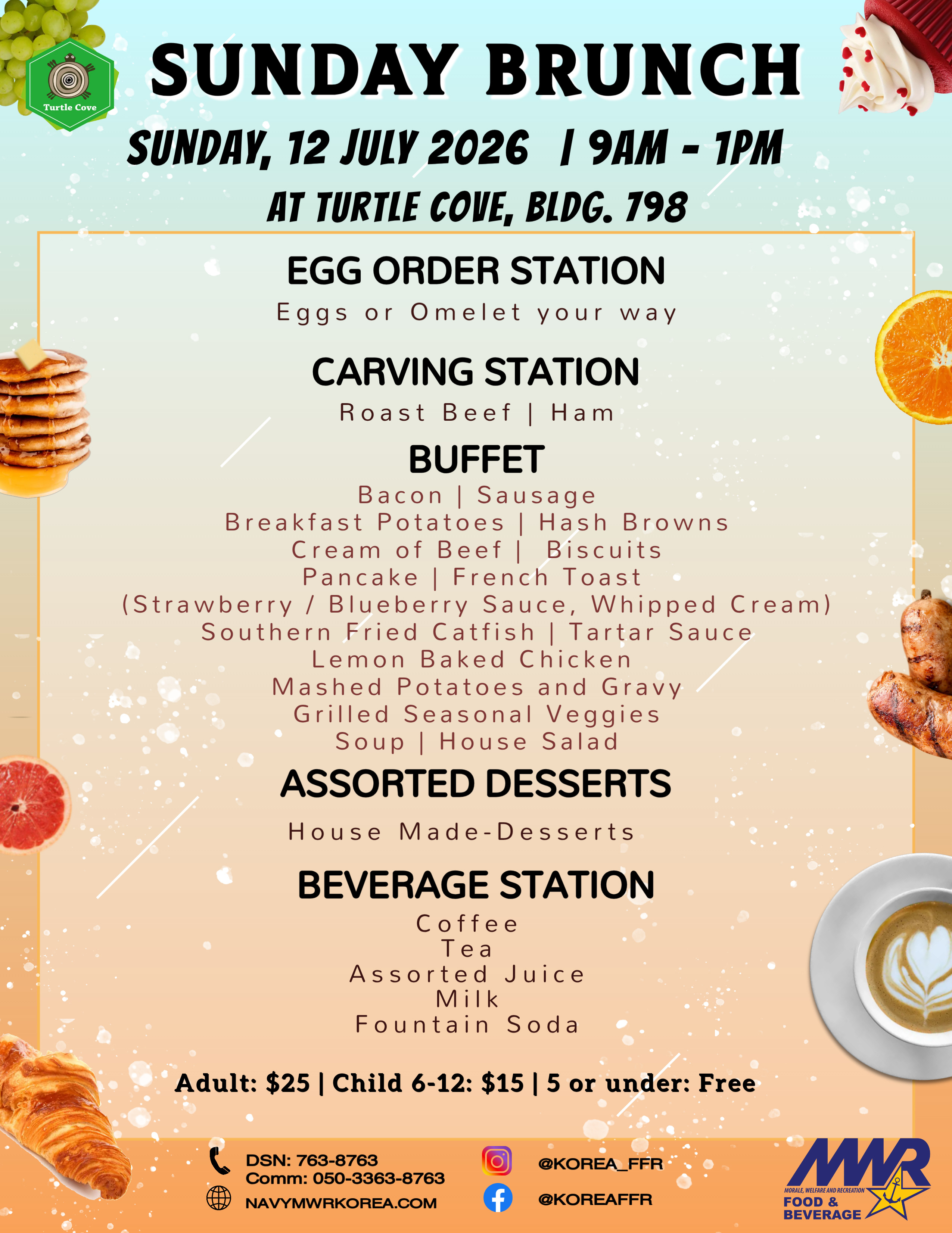 Sunday Brunch flyer