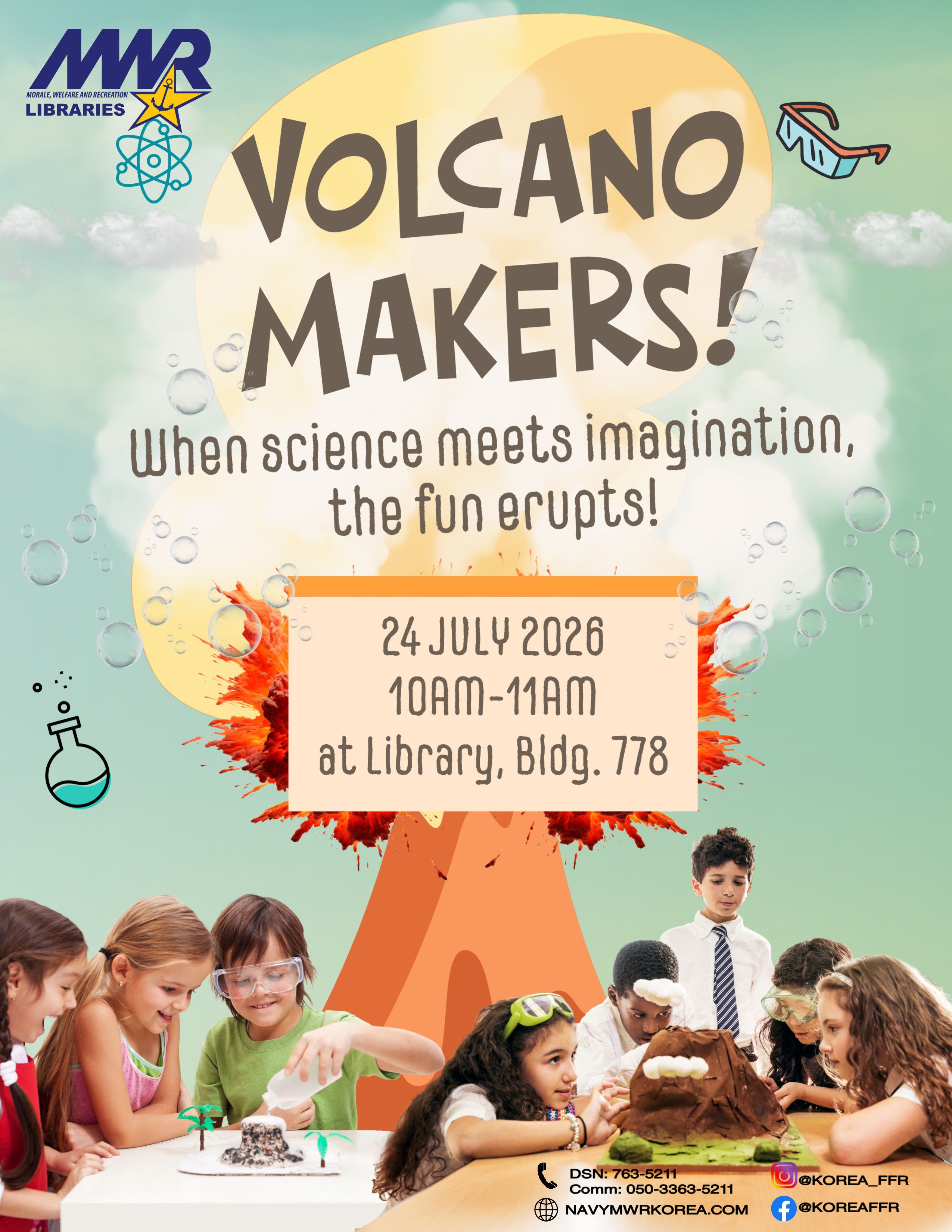 Volcano Makers flyer