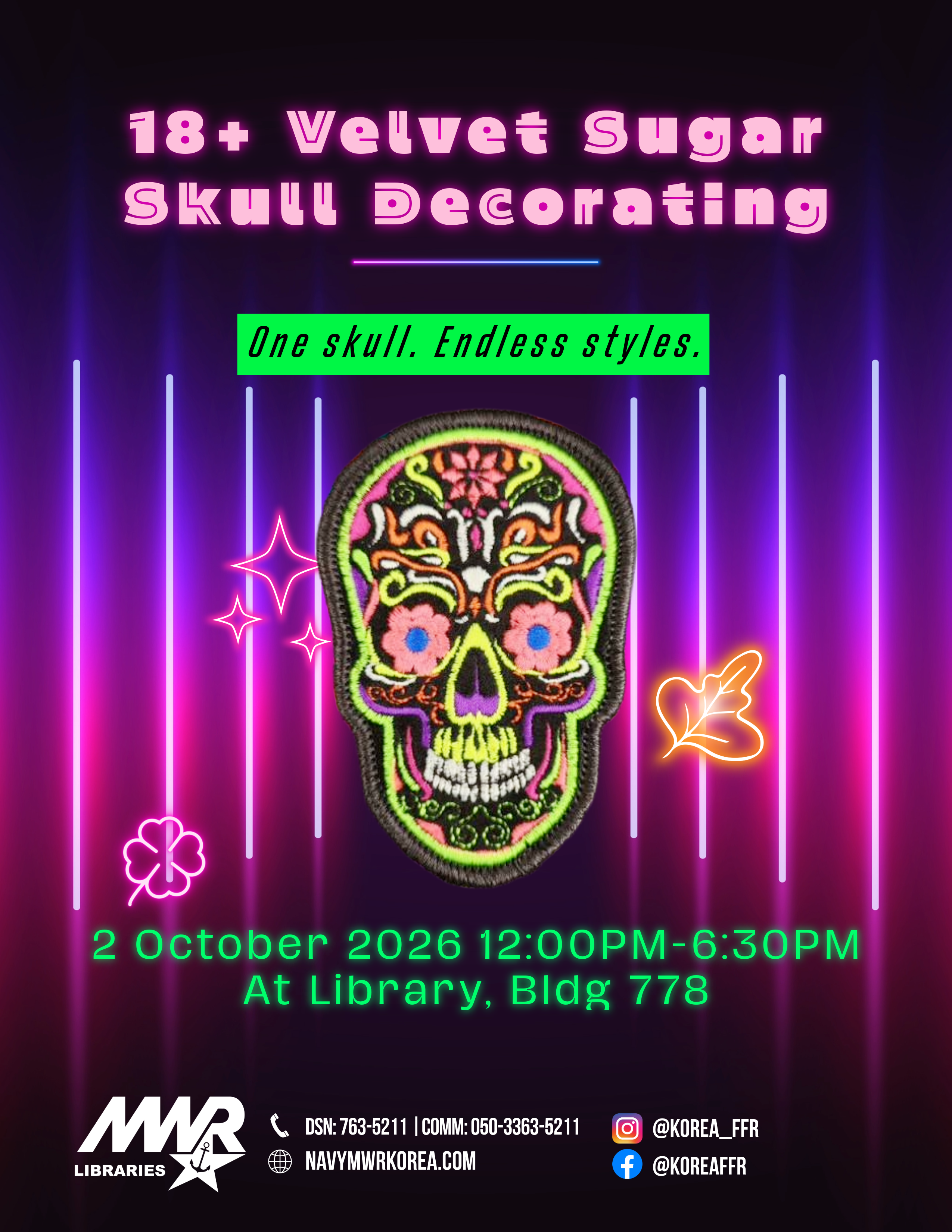 18+ Velvet Sugar Skull Decorating