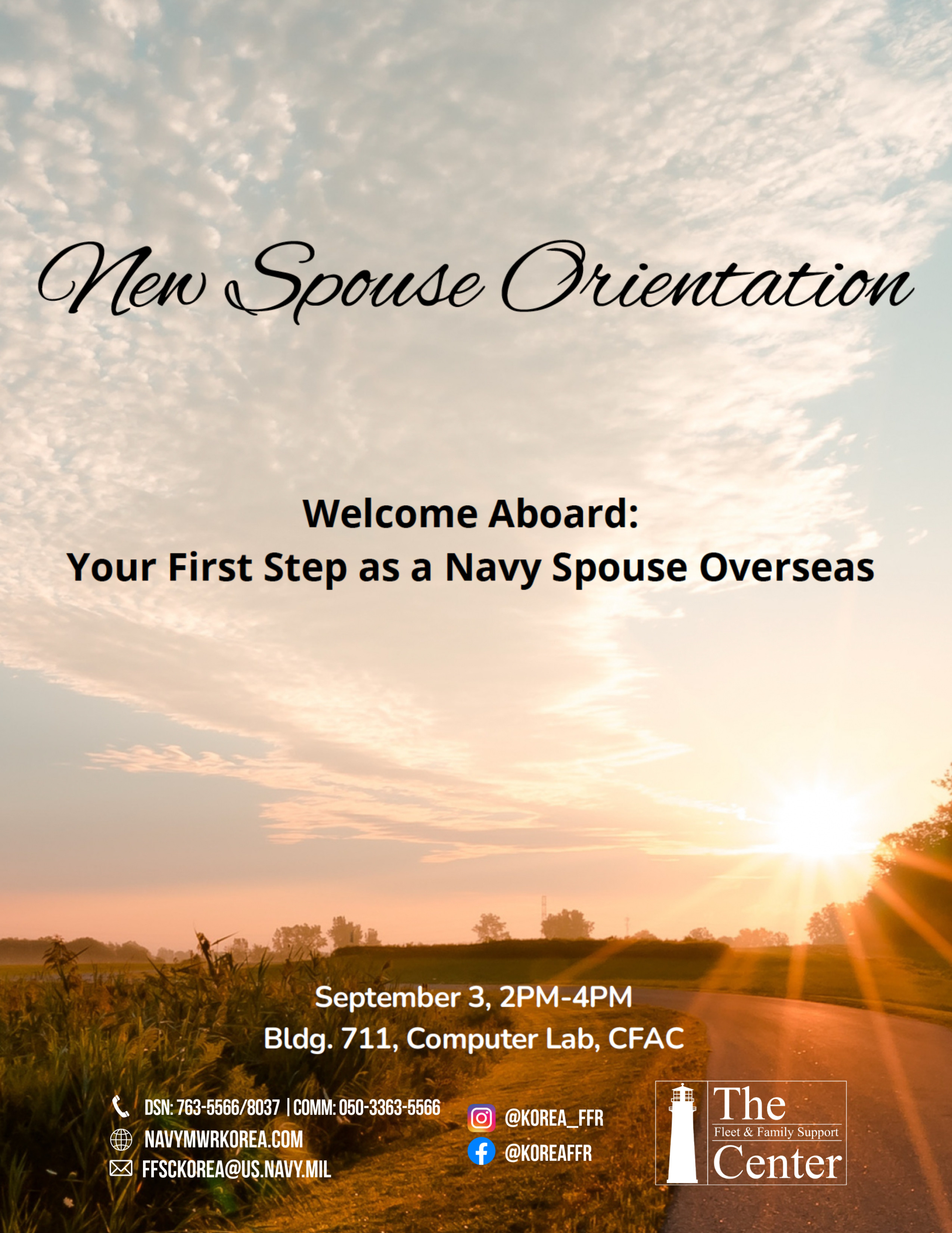New Spouse Orientation